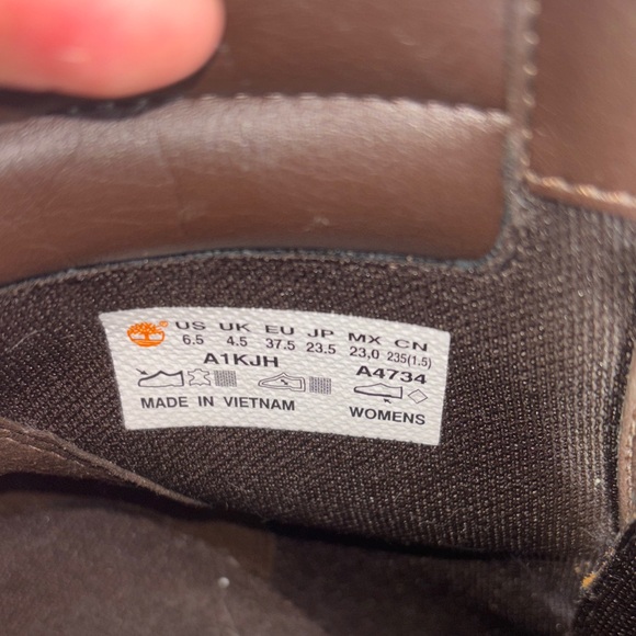 Timberland Women's Brown Lace-Up Boots - Picture 7 of 7